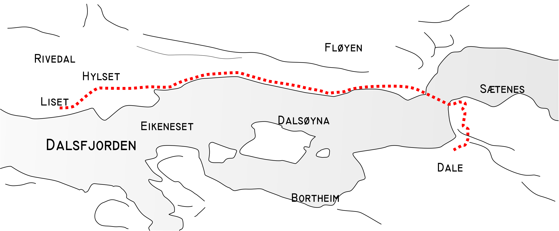 Oversiktskart Arnarsonmila.